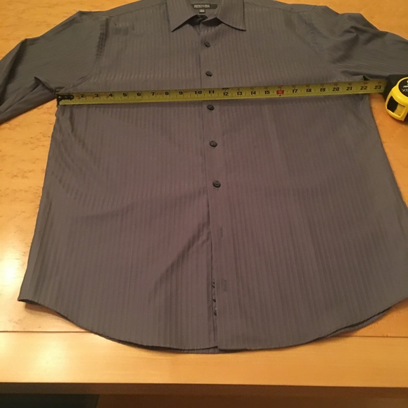 KENNETH COLE REACTION Long Sleeve Dress Shirt. L 16 1/2 34-35 - Picture 13 of 14